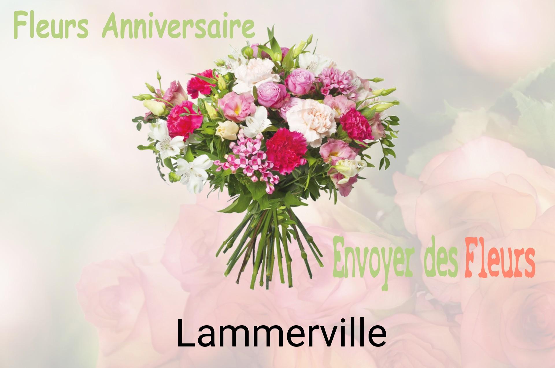 Bouquet de fleurs d’anniversaire livré à Lammerville